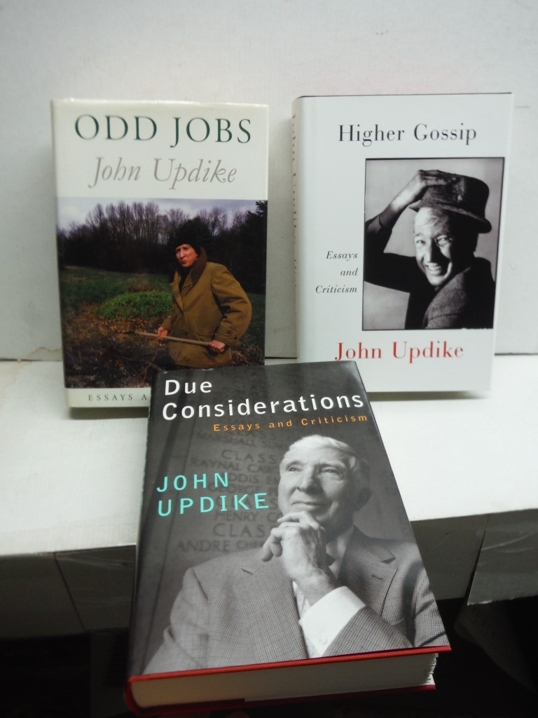 Image 1 of Lot of 3 HC, Updike, Essays and Criticism.