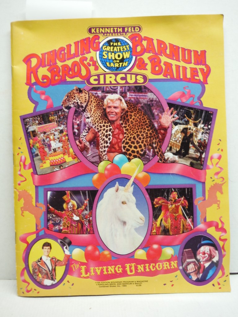 Ringling Bros. Barnum & Bailey Circus - - Program - 1985 