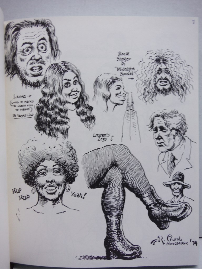 Image 3 of R. Crumb Sketch Book (Sketchbook) Nov. 1974 to Jan. 1978