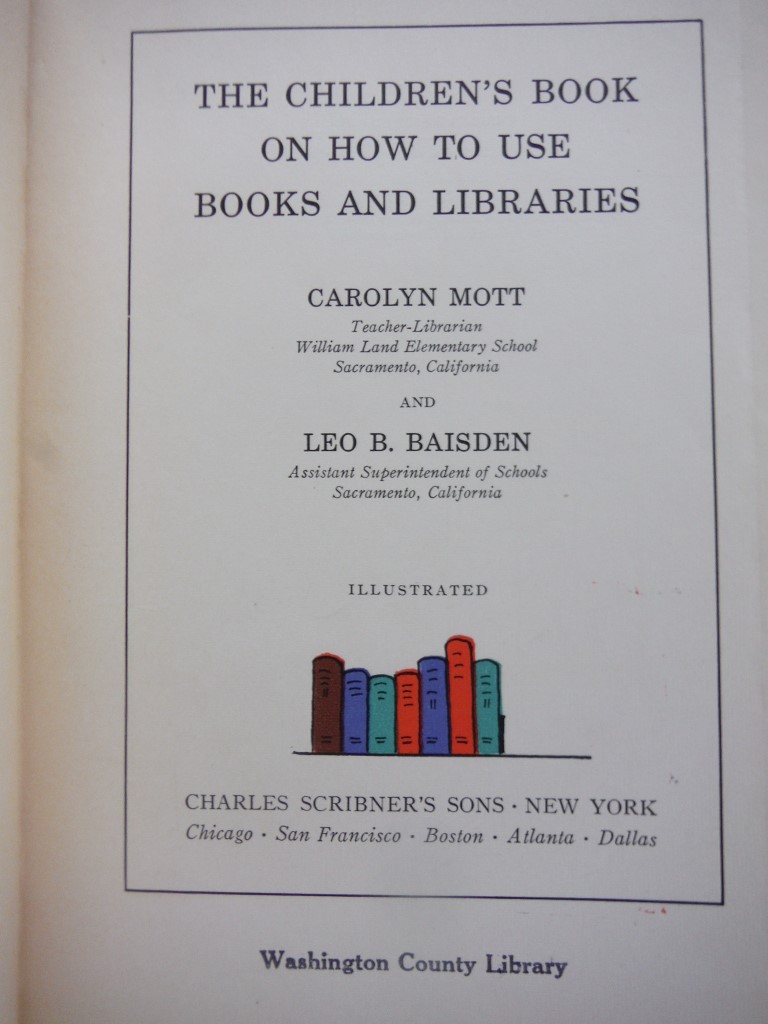 Image 1 of The Children's Book on How to Use Books and Libraries