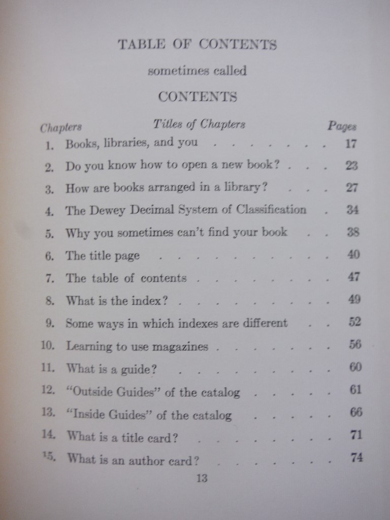 Image 2 of The Children's Book on How to Use Books and Libraries