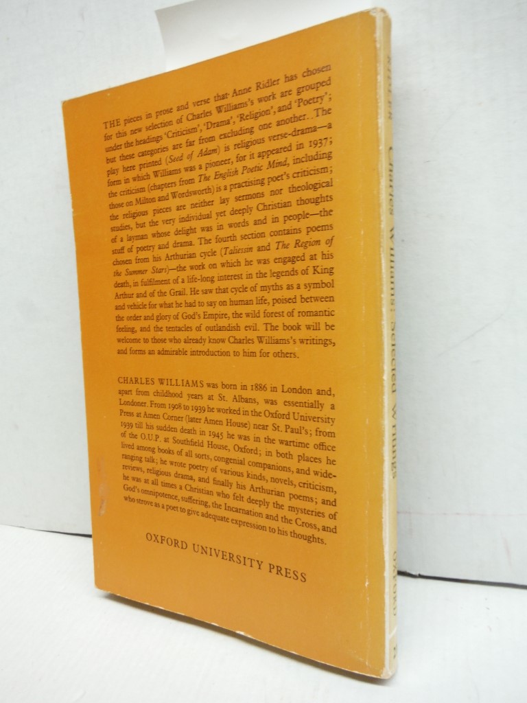 Image 2 of Charles Williams: Selected Writings