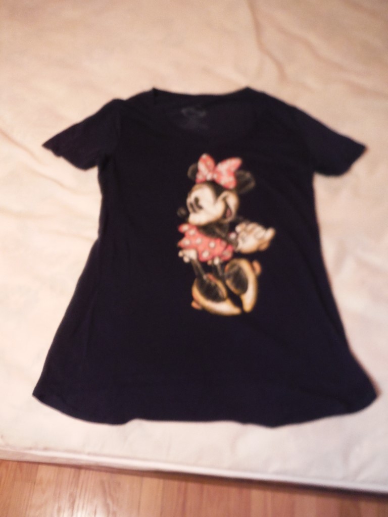 Mini Mouse  t shirt, women's size x-small