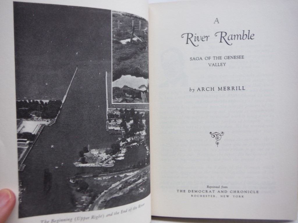 Image 1 of A river ramble;: Saga of the Genesee Valley,