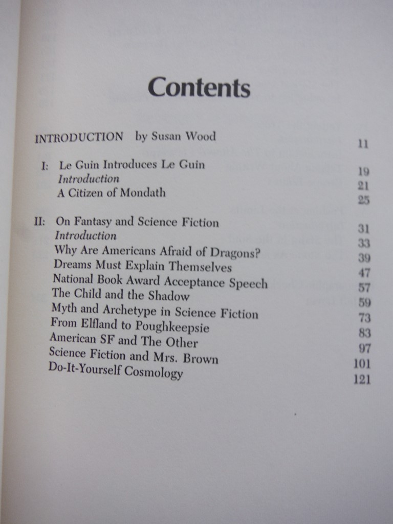 Image 3 of The Language of the Night: Essays on Fantasy and Science Fiction