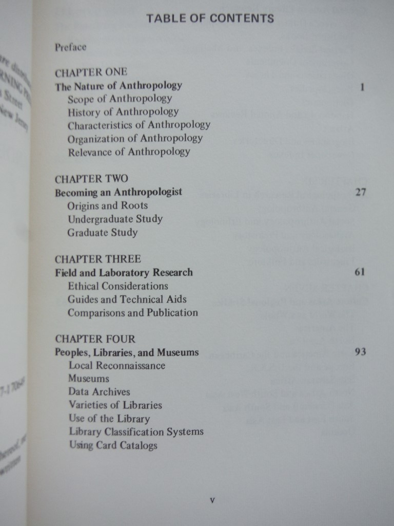 Image 2 of Student Anthropologist's Handbook