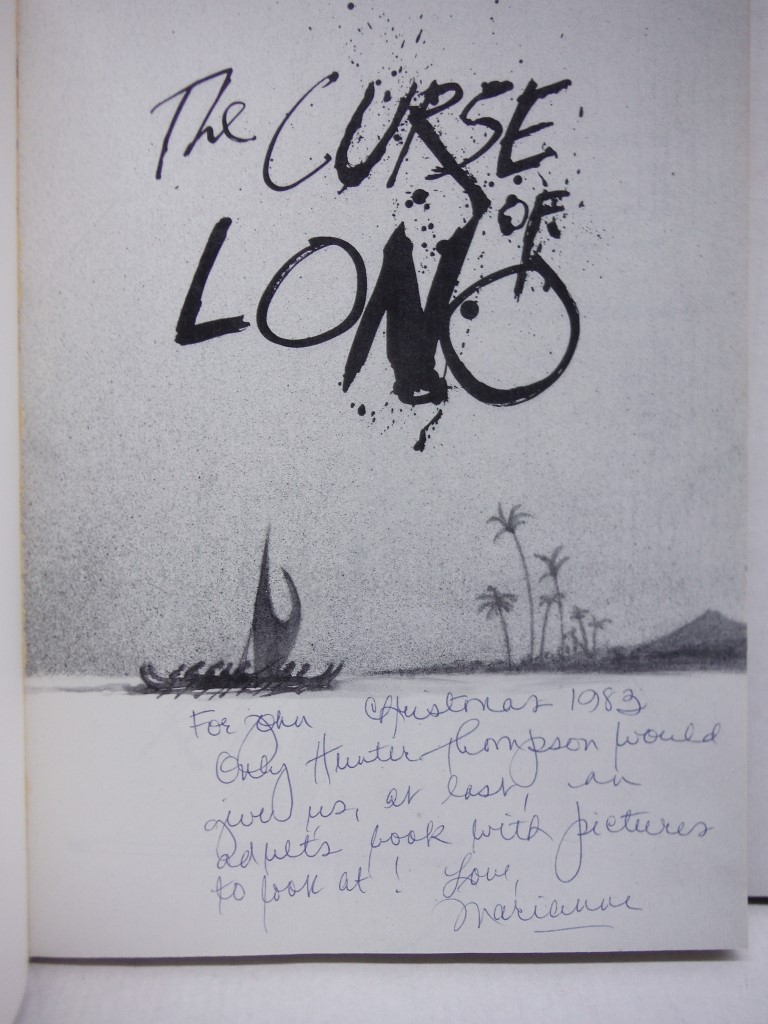 Image 1 of The Curse of Lono by Hunter S. Thompson (November 1, 1983) Paperback