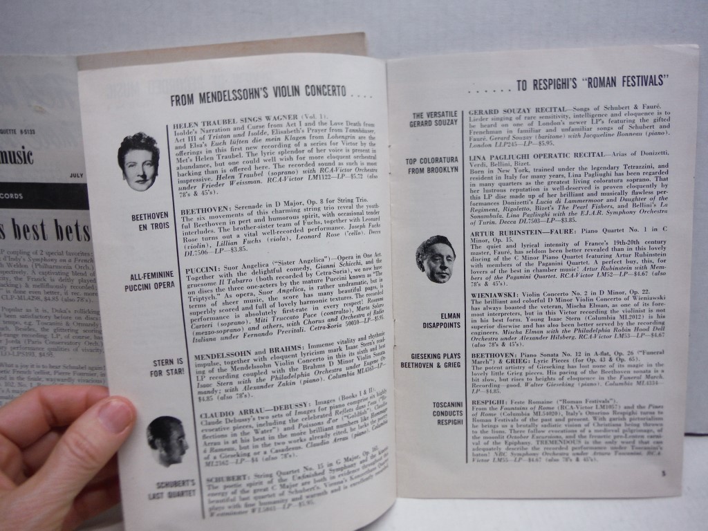 Image 3 of Lot of  11 Helen Gunnis Music Shop pamphlets, Milwaukee