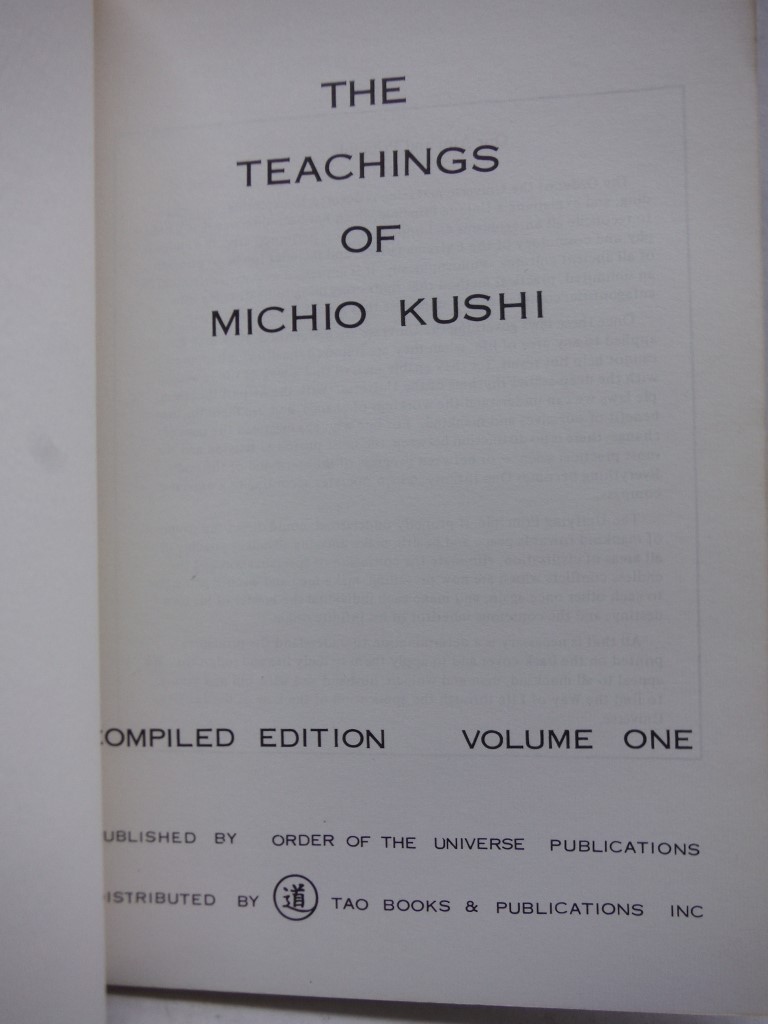 Image 1 of The teaching of Michio Kushi