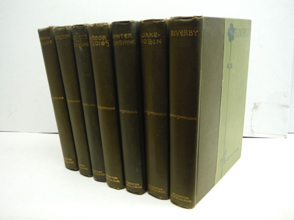 John Burroughs Writings, 7 Vol. Set, 1900