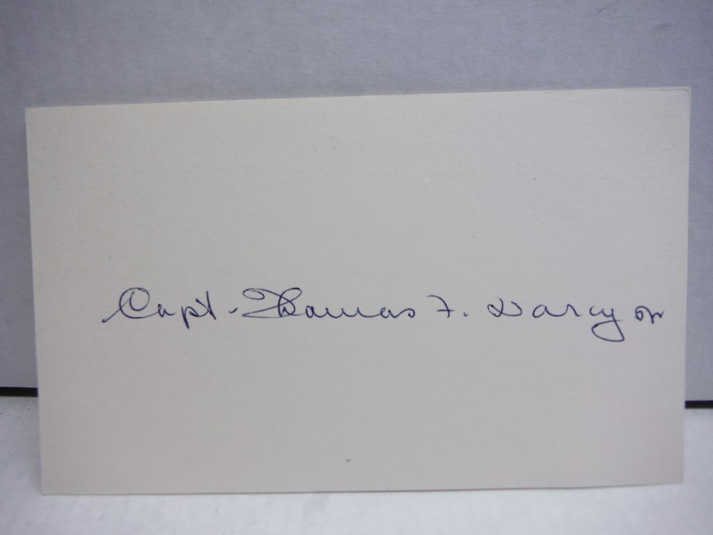 Image 0 of Autograph of Thomas Francis Darcy Jr., conductor