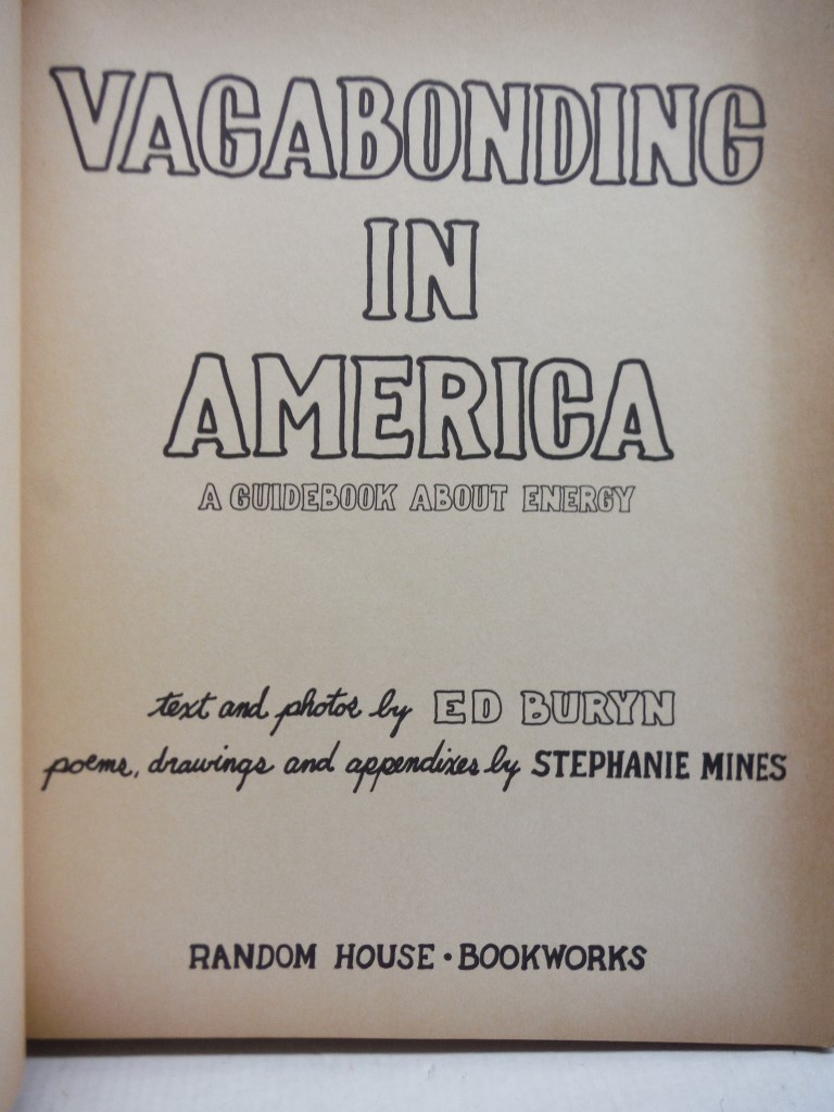 Image 1 of Vagabonding in America: A Guidebook About Energy
