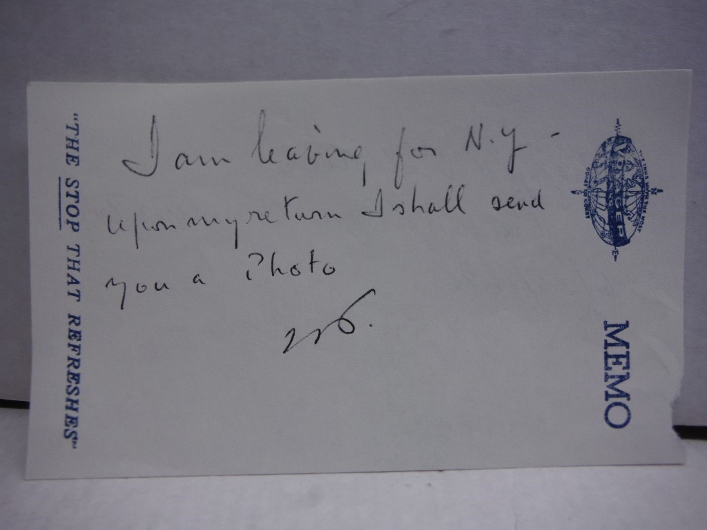 Image 0 of Autograph of Wilfrid Pelletier, conductor.