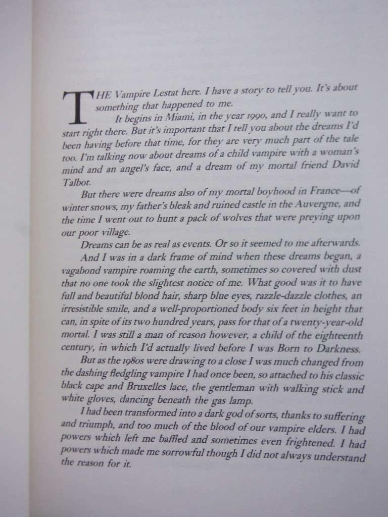 Image 4 of The Tale of the Body Thief (Vampire Chronicles)