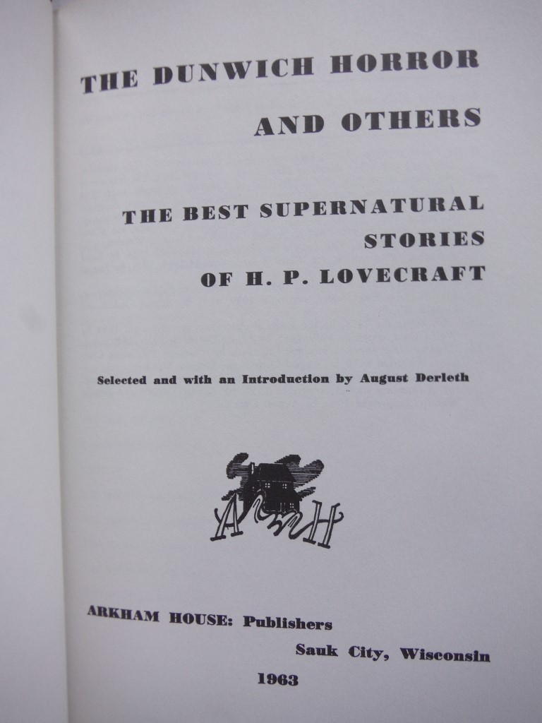 Image 1 of The Dunwich Horror and Others: The Best Supernatural Stories of H.P. Lovecraft