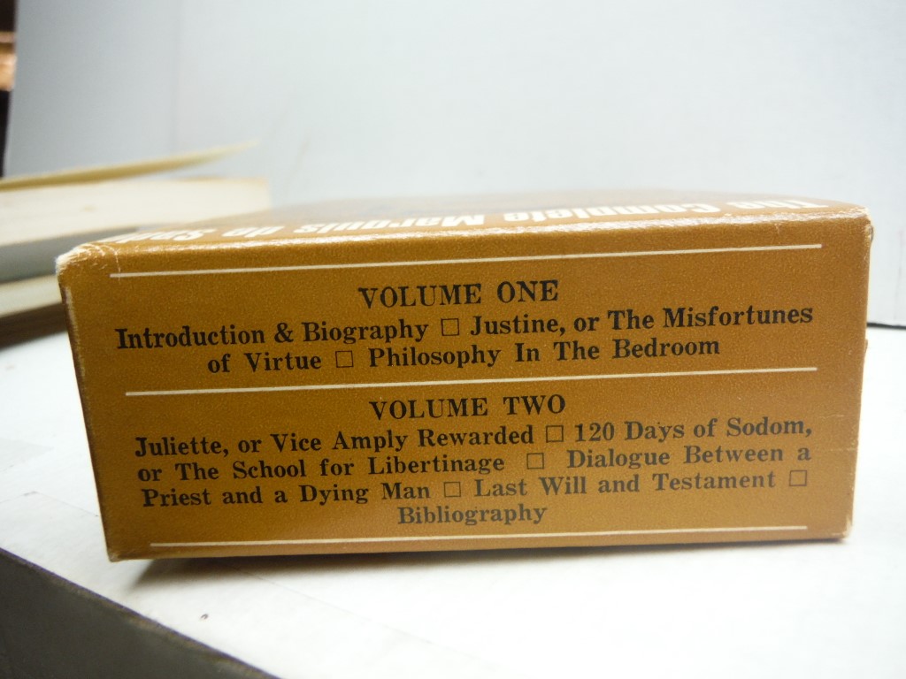 Image 3 of The Complete Marquis de Sade (2 Volumes)