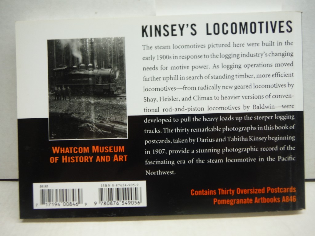 Image 1 of Postcard-Kinsey's Locomotives: Whatcom Museum of History and Art (Postcard Books