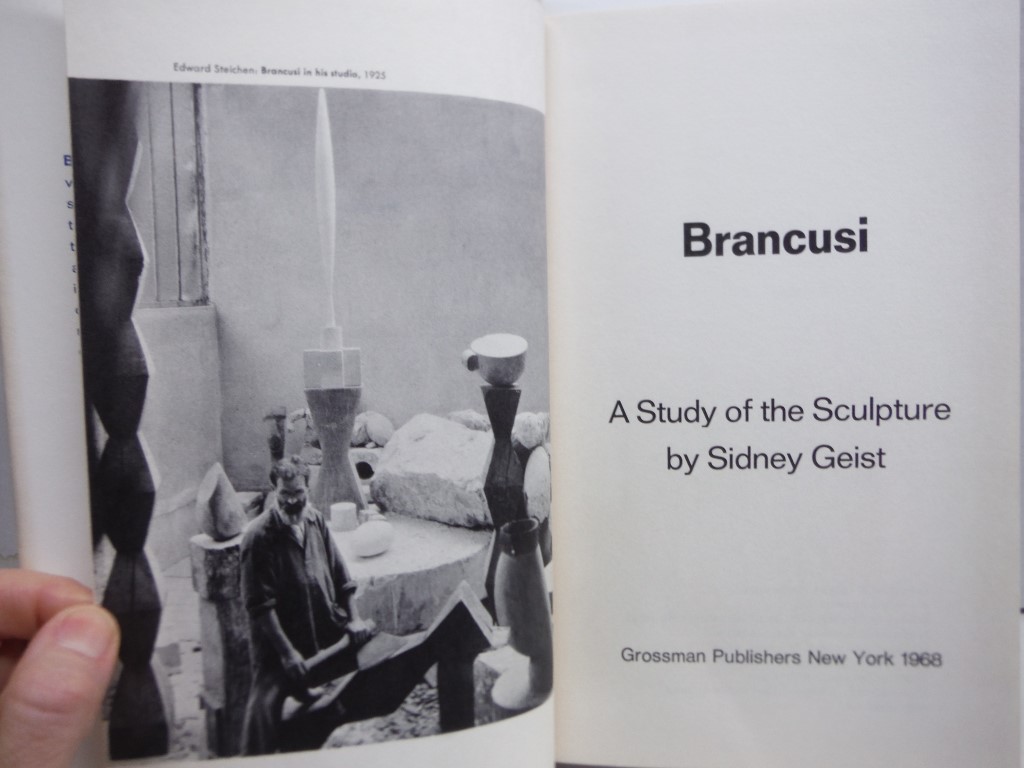 Image 1 of Brancusi: A Study of the Sculpture