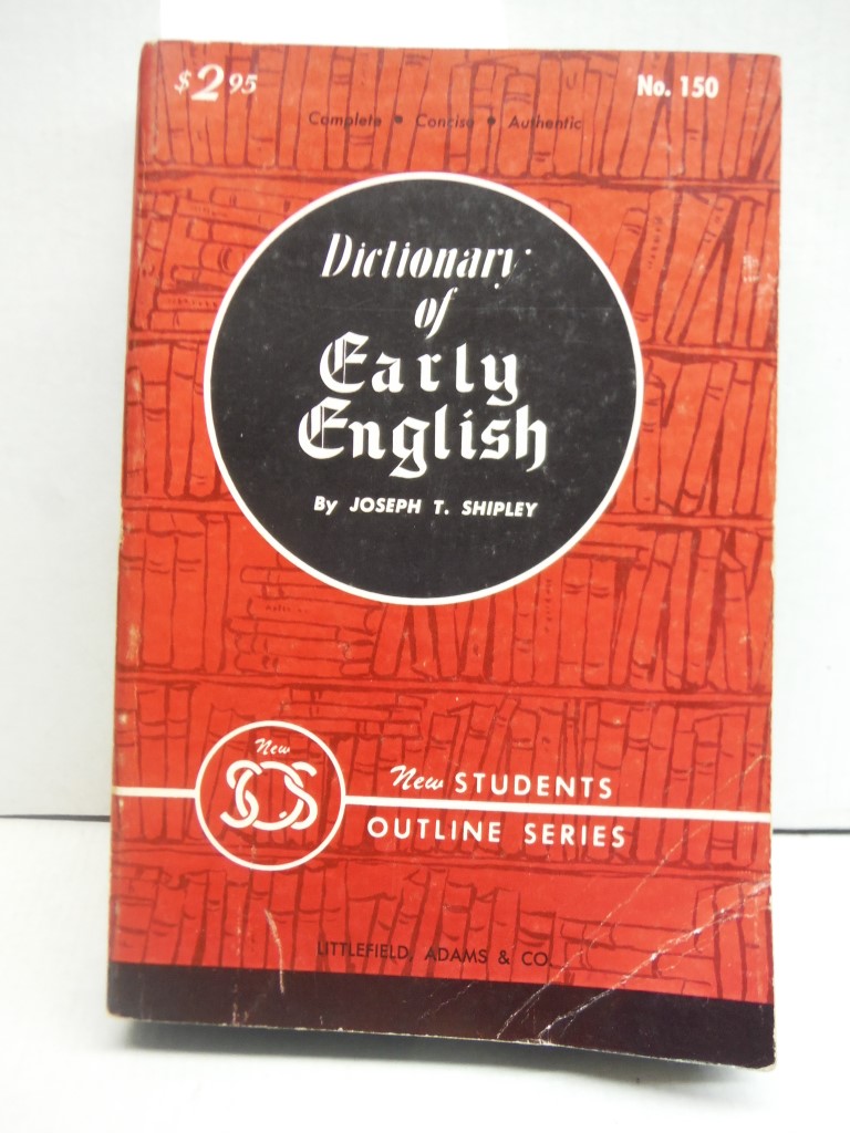 Image 0 of Dictionary of Early English