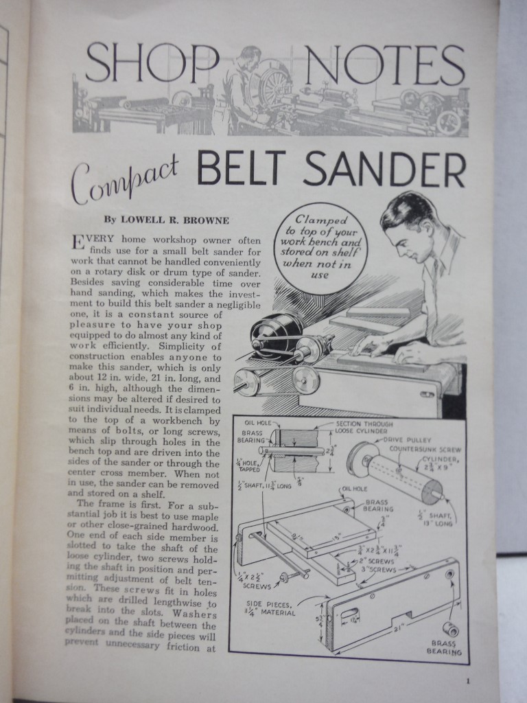 Image 3 of Popular Mechanics Shop Notes 1936 Volume XXXIII