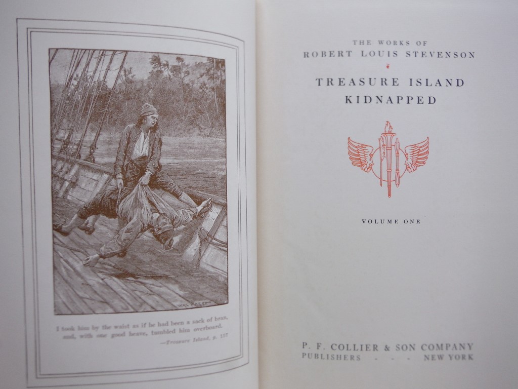 Image 2 of The Vailima Edition of the Works of Robert Louis Stevenson Volume I: Treasure Is