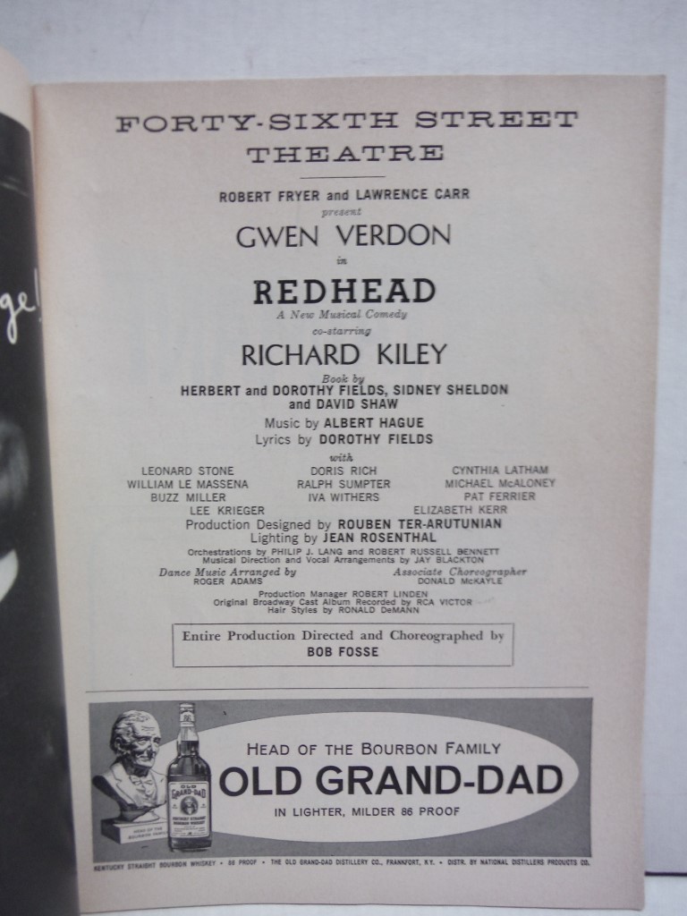 Image 3 of Lot of 3 VG Antique Playbills from the Forty-Sixth Street Theatre.