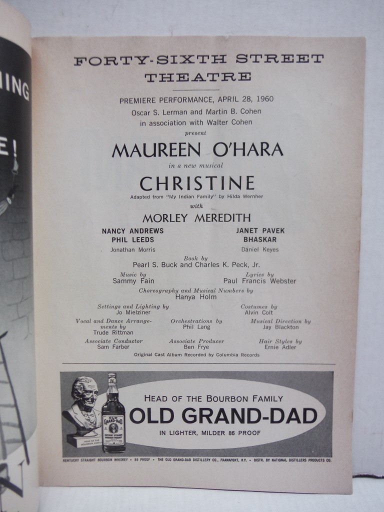 Image 4 of Lot of 3 VG Antique Playbills from the Forty-Sixth Street Theatre.