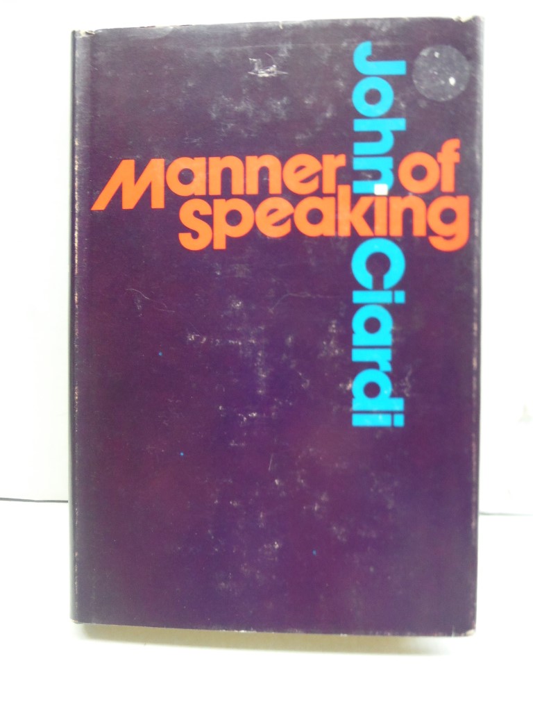 Manner of speaking