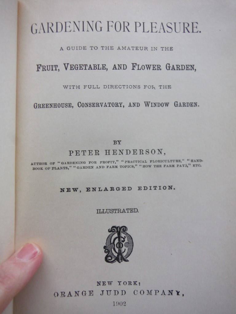 Image 1 of Gardening for Pleasure; A Guide to the Amateur in the Fruit, Vegetable, and Flow