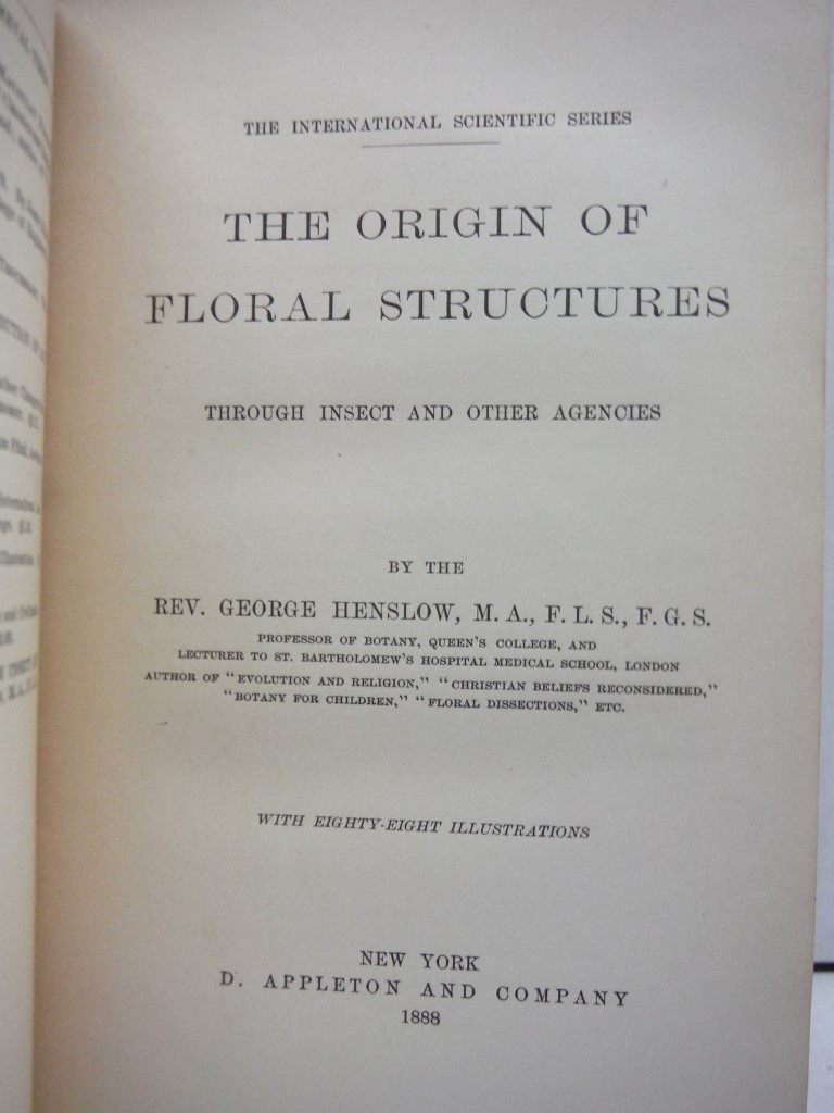 Image 2 of The Origin of Floral Structures