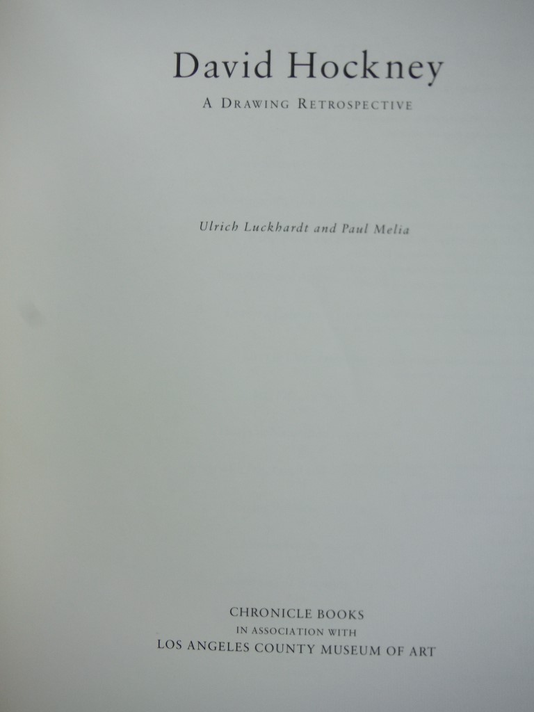 Image 1 of David Hockney: A Drawing Retrospective