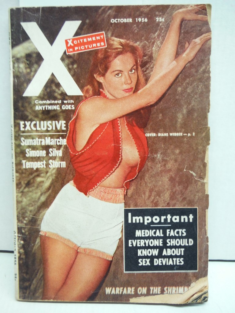 Image 0 of Xcitement Adult Vintage Digest Magazine October 1956