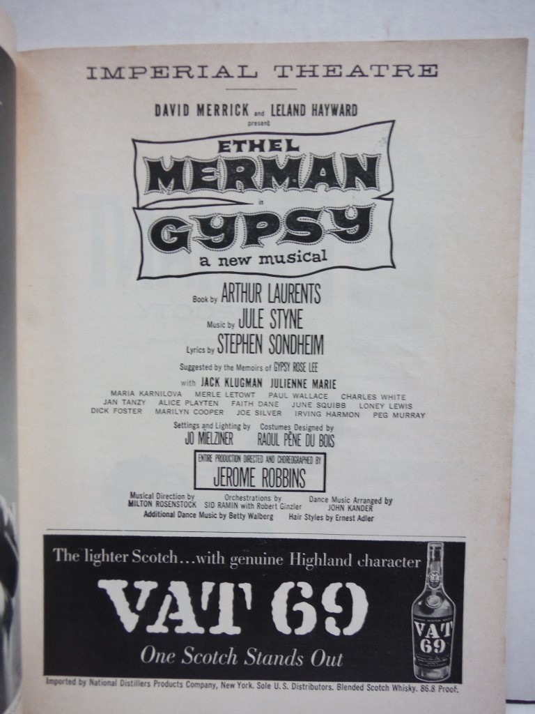 Image 4 of Lot of 5 VG Antique Playbills from the Imperial Theatre.