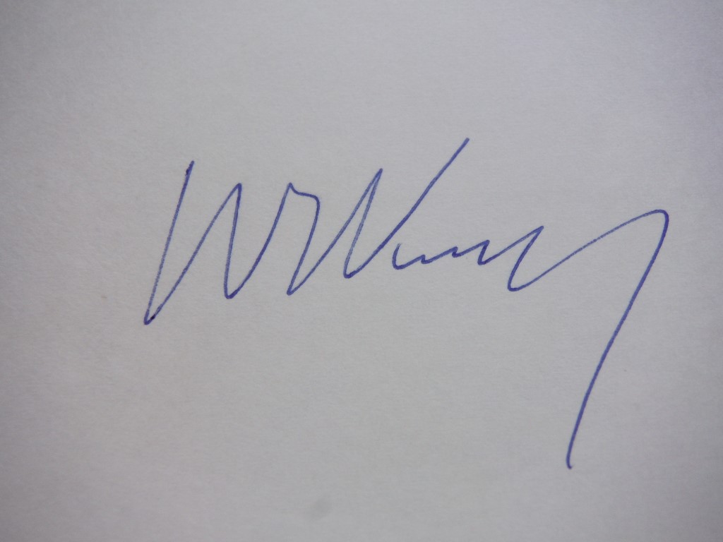 Image 1 of 2 Autographs of Willem J. Kolff.
