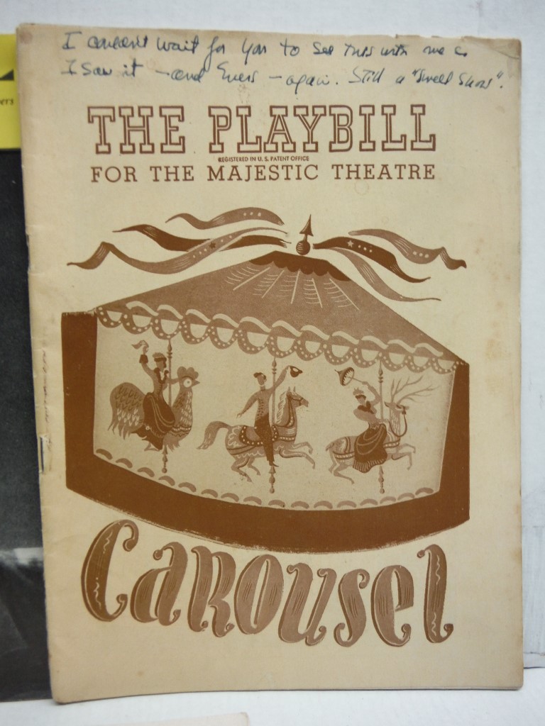 Image 1 of Lot of 5 VG Antique Playbills from the Majestic Theatre., '40s and '50s
