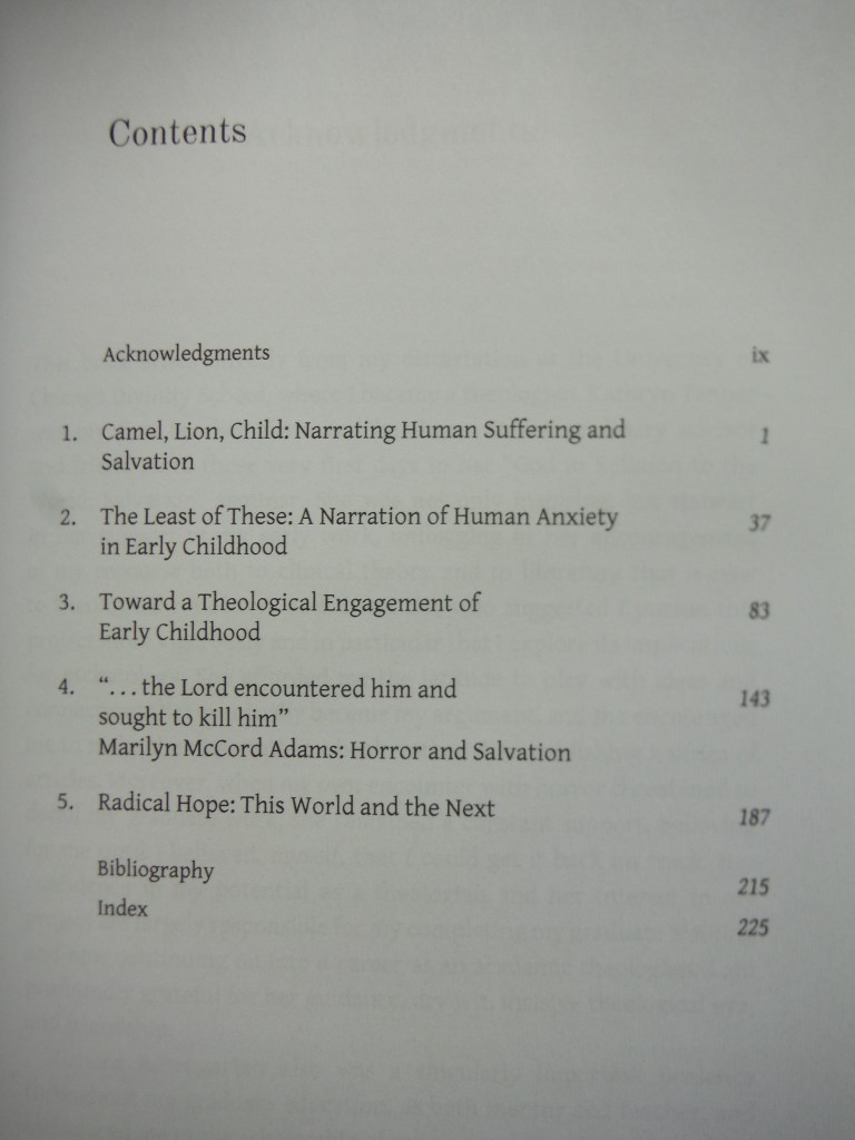 Image 1 of Horror and Its Aftermath: Reconsidering Theology and Human Experience (Emerging 