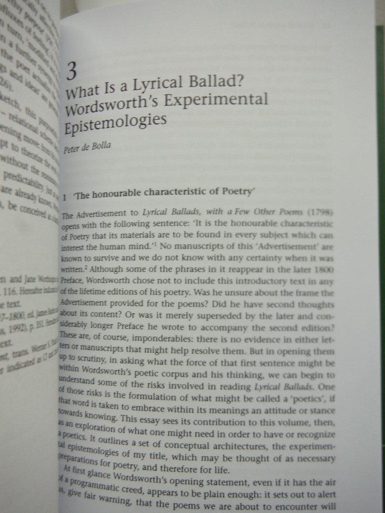 Image 2 of Wordsworth's Poetic Theory: Knowledge, Language, Experience