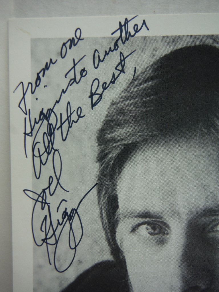 Image 1 of 1983 Joel Higgins Signed Photo