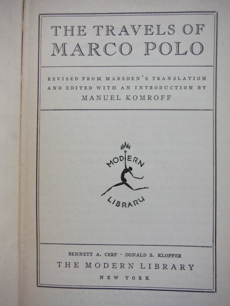 Image 1 of The Travels of Marco Polo