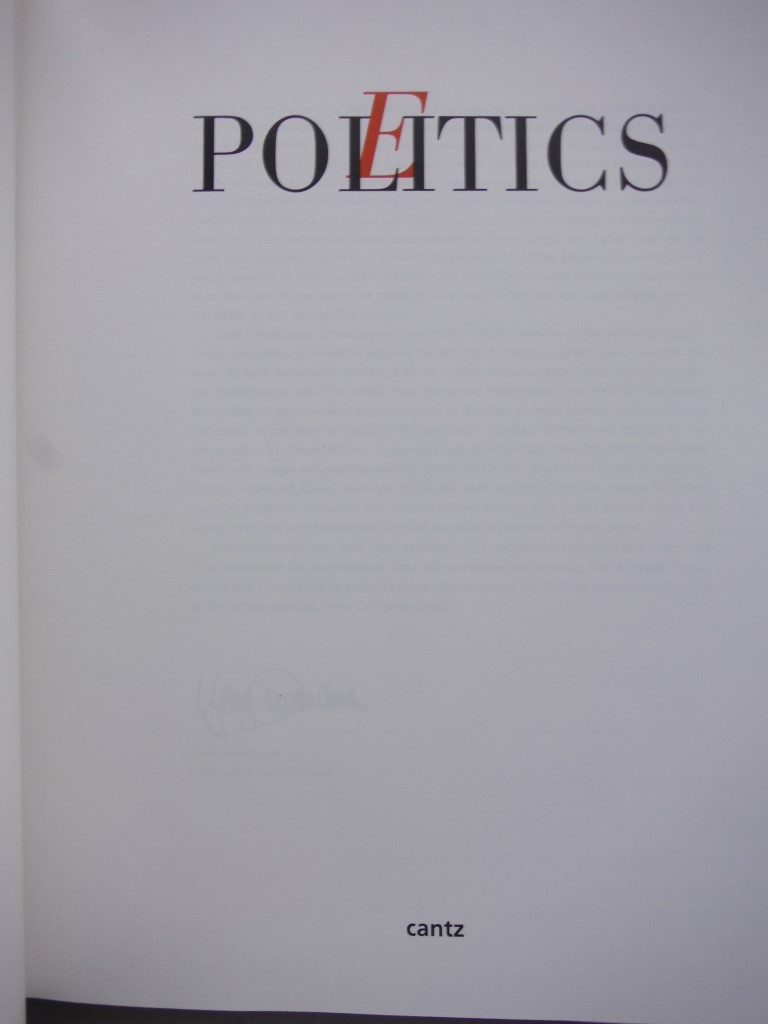 Image 1 of Politics, Poetics - Documenta X: The Book