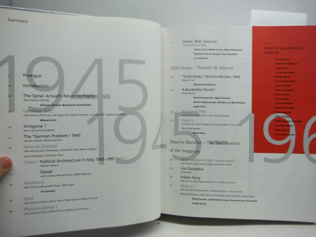 Image 2 of Politics, Poetics - Documenta X: The Book