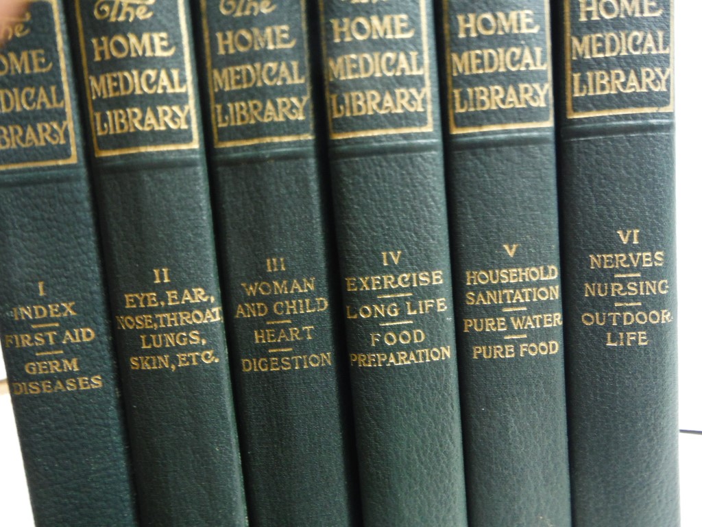 Image 1 of The Home Medical Library, 6 volumes