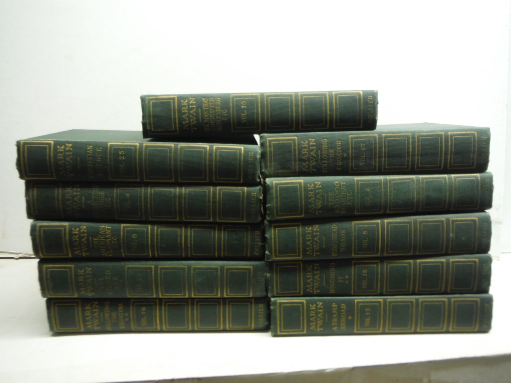 Set of 11 Mark Twain from 1917, Incomplete