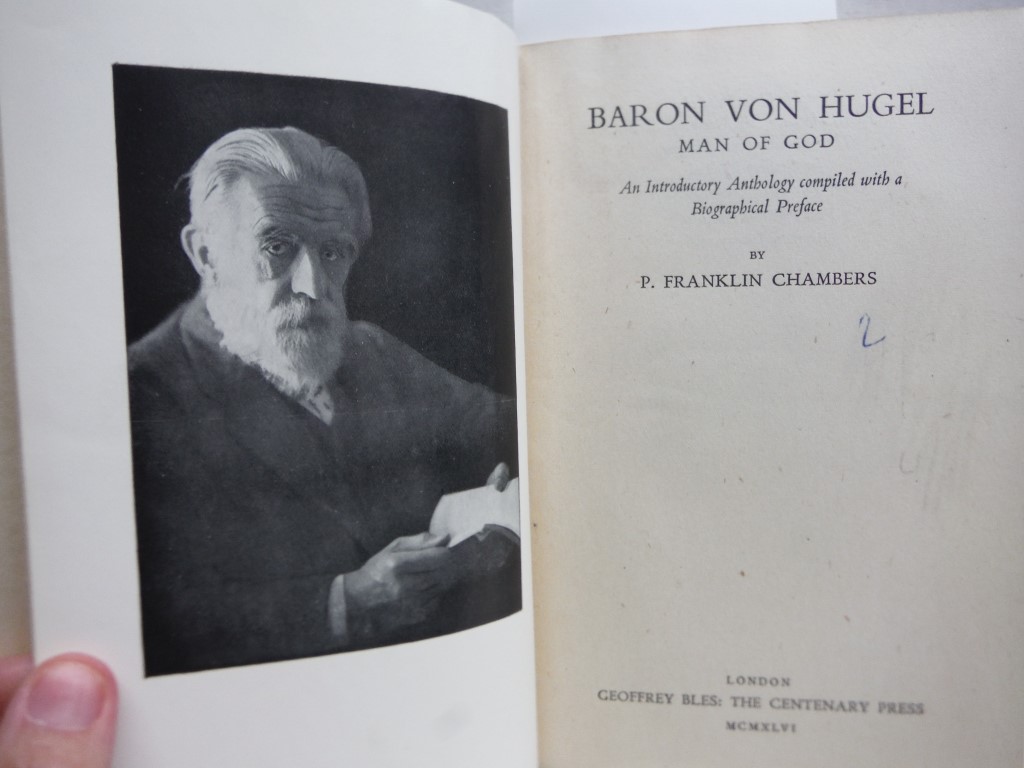 Image 1 of Baron Von Hugel Man of God