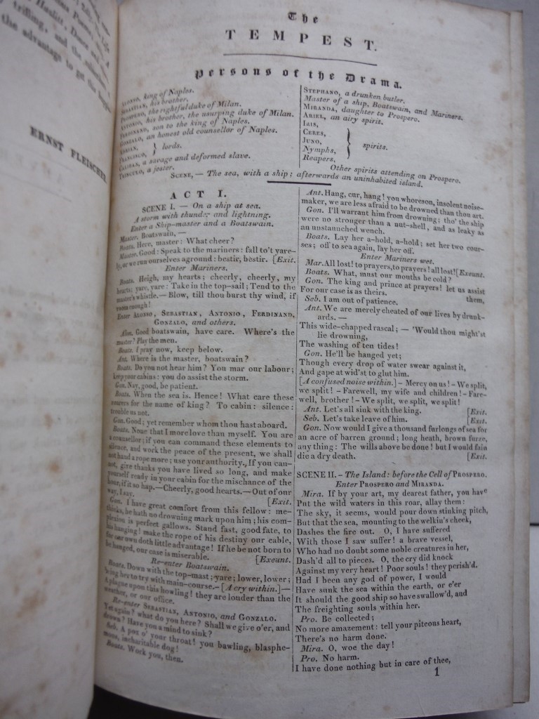 Image 2 of The Dramatic Works of Shakespeare, printed from the text of Samuel Johnson, Geor