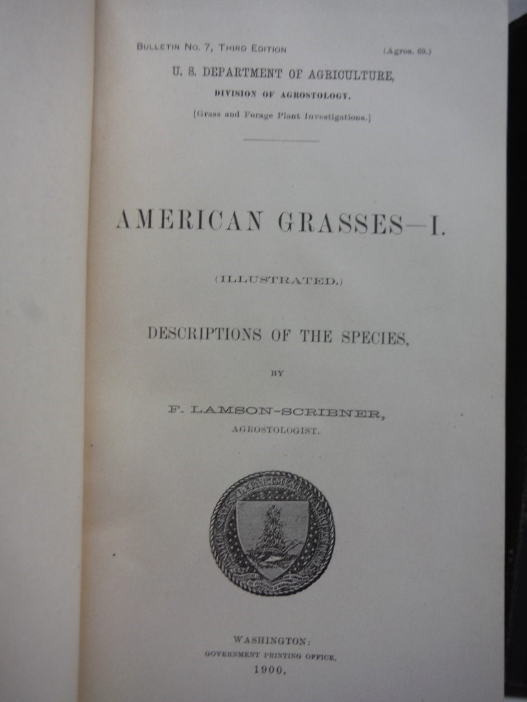 Image 1 of American Grasses - 2 volumes