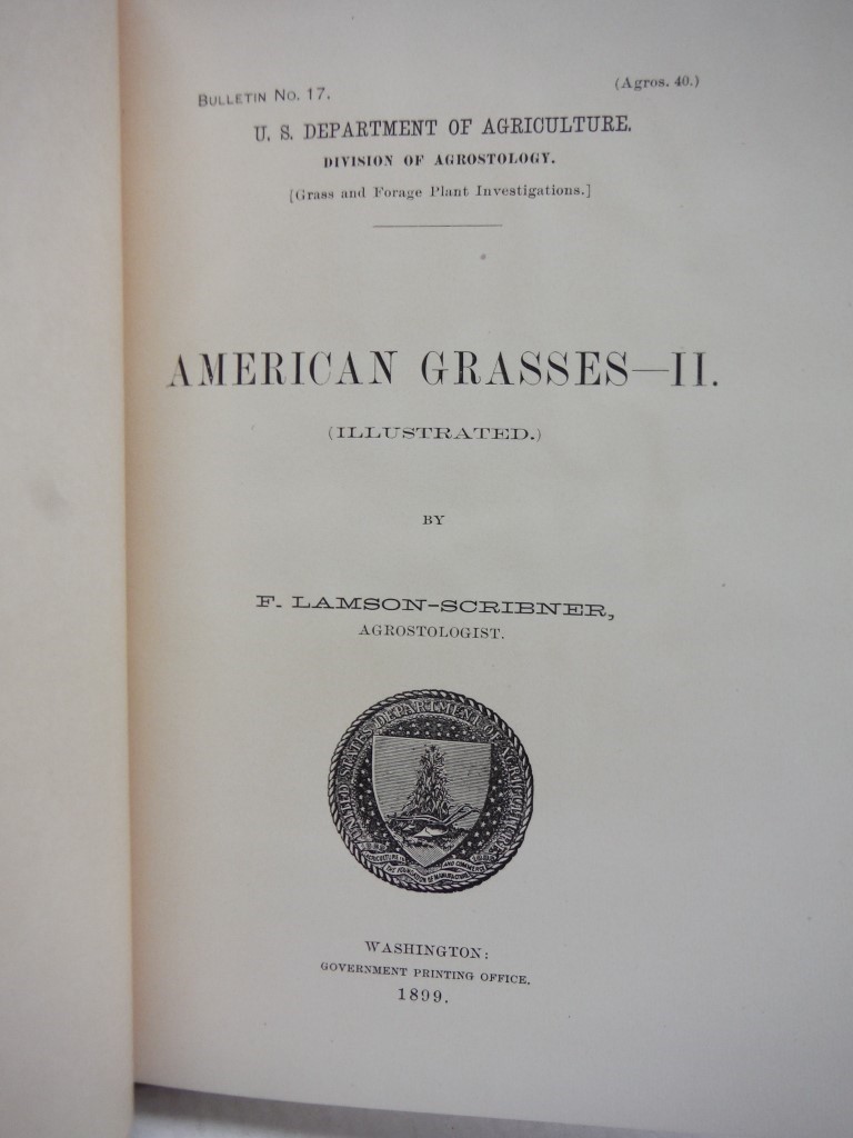 Image 3 of American Grasses - 2 volumes