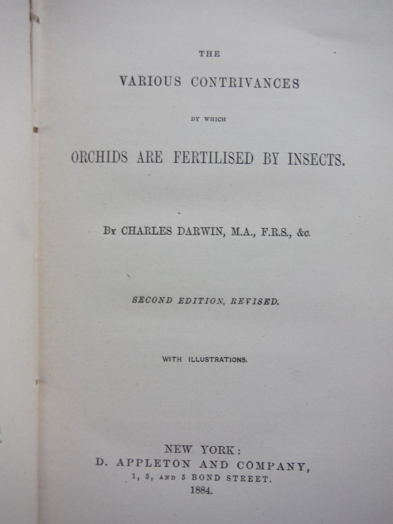 Image 2 of The Various Contrivances by Which Orchids are Fertilised by Insects