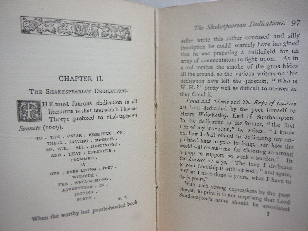Image 3 of The dedication of books to patron and friend: a chapter in literary history.