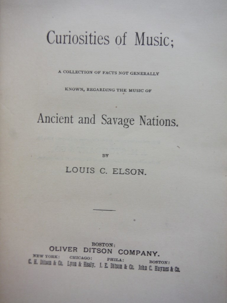 Image 1 of Curiosities of Music; A Collection of Facts Not Generally Known, Regarding the M
